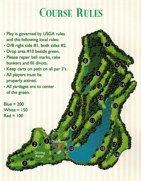 course layout